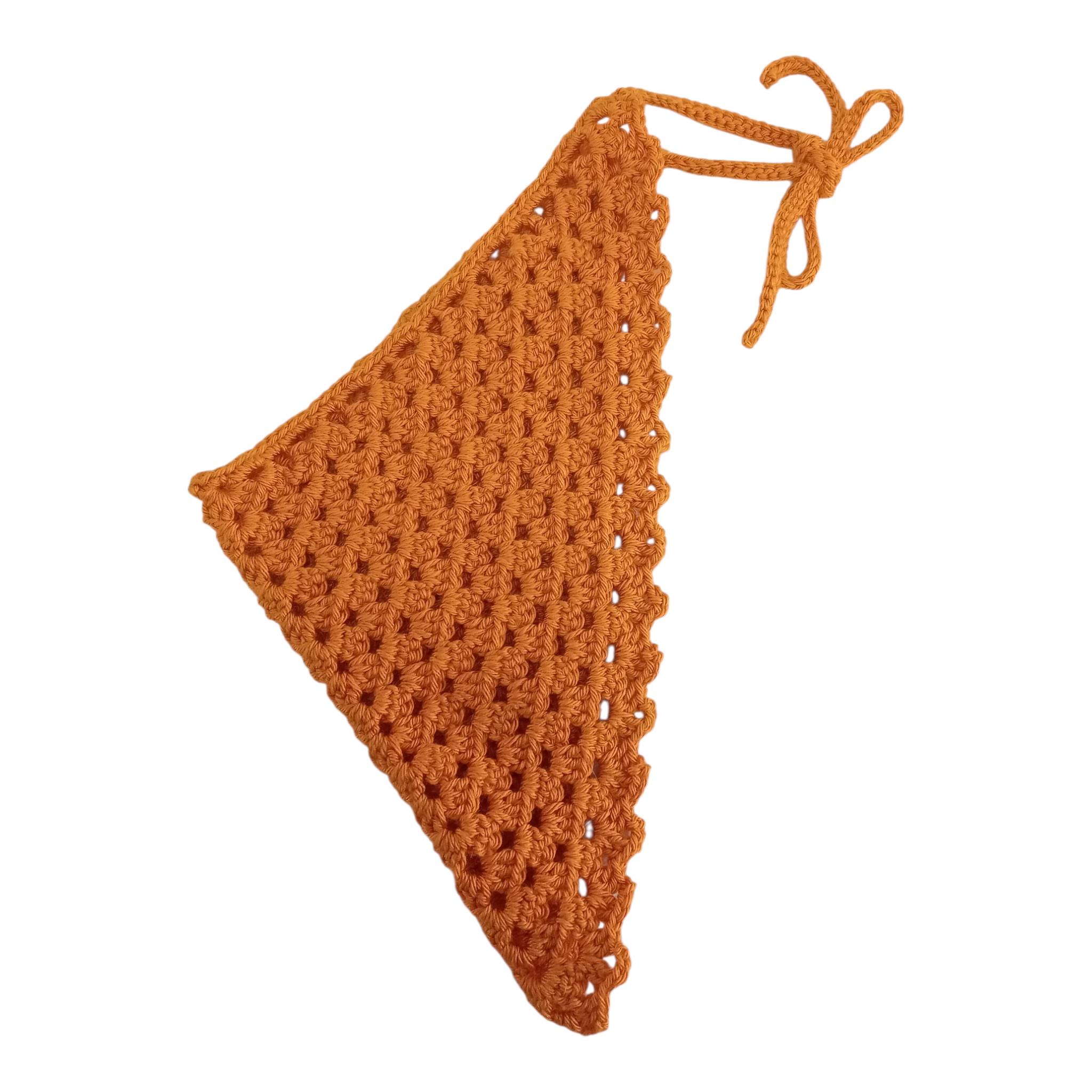Bandana Triangular a Crochet, Sol de Primavera