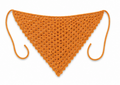 Bandana Triangular a Crochet, Sol de Primavera