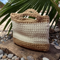 Bolso Boho de verano, Tejido a Crochet,Bolso de mano