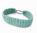 Diadema a Crochet con goma elástica, cinta para el pelo